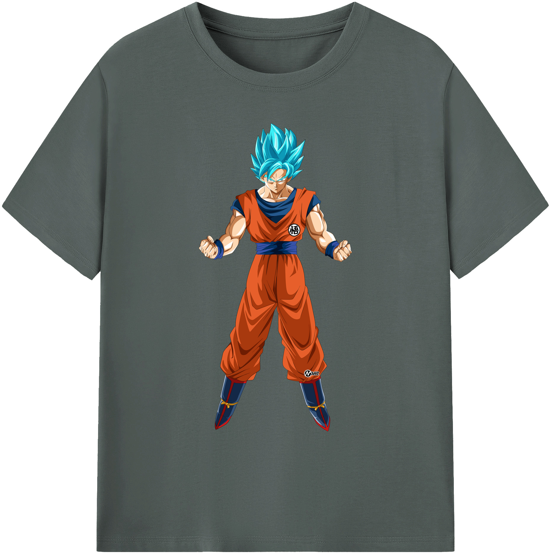 （画像用） ドラゴンボール 孫悟空（そん ごくう）Son Goku カカロット DRAGON BALL Kakarotto 綿100％ メンズ半袖Tシャツ｜肌触りやわらか＆通気性